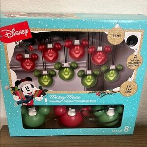 NWT Disney Mickey Mouse Musical Light String